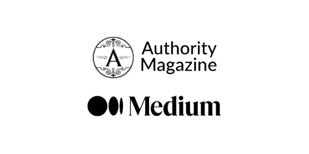 Authority Magazine Medium Combined Logo